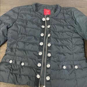 black Ciao Milano puffer jacket